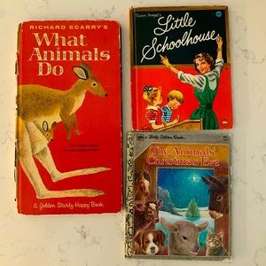 Vintage edition kids Christmas books bundle lot
